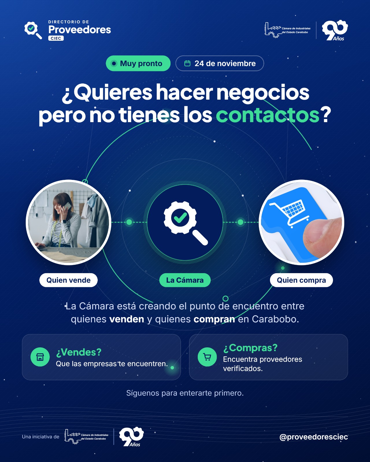 ¿Quieres hacer negocios pero no tienes los contactos?